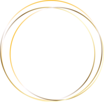 golden shiny frame png