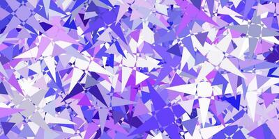 Light Purple vector texture with random triangles.