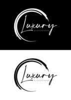 ornament luxury vector logo design