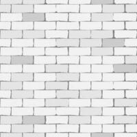 Vector gray brick wall in grunge style. Seamless pattern. Endless background