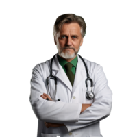AI generated Doctor png isolated on transparent background