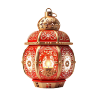 AI generated Traditional Diwali Lantern isolated on transparent background png