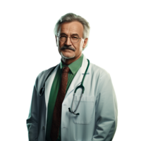 AI generated Doctor png isolated on transparent background