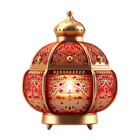 ai généré traditionnel diwali lanterne isolé sur transparent Contexte png