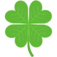 clover leaf isolated on white background vector