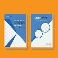 business book cover template vector