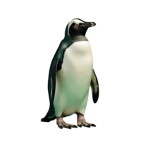 ai generato pinguino png isolato su trasparente sfondo