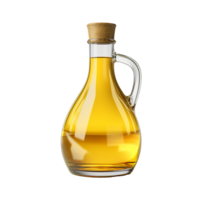 AI generated Oil in bottle png isolated on transparent background