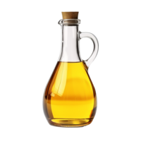 AI generated Oil in bottle png isolated on transparent background