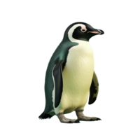 ai gegenereerd pinguïn PNG geïsoleerd Aan transparant achtergrond