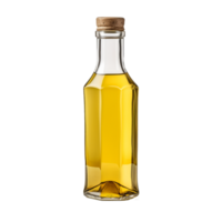 ai generato olio nel bottiglia png isolato su trasparente sfondo