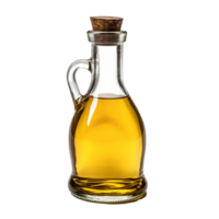 AI generated Oil in bottle png isolated on transparent background