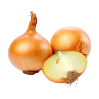 AI generated Fresh onion isolated on transparent background png