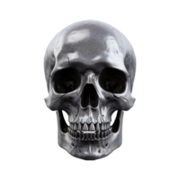 AI generated Realistic skull isolated on transparent background png