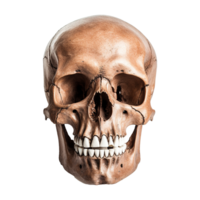 AI generated Realistic skull isolated on transparent background png