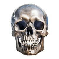 AI generated Realistic skull isolated on transparent background png