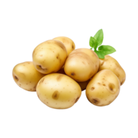 AI generated Potato isolated on transparent background png