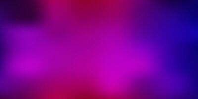 Dark blue, red vector abstract blur texture.