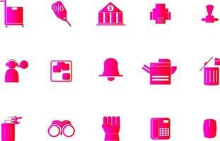 Business Icon Illustration Collection vector