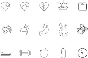 Health Icon Collection vector