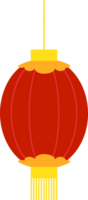 Chinese red lantern for lunar new year png