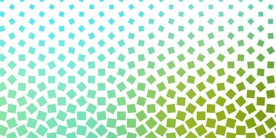 Light Blue, Green vector pattern in square style.