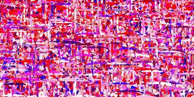 Light Pink, Red vector pattern with polygonal style.