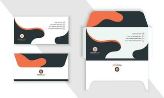Conceptual and professional Vector Business envelope design