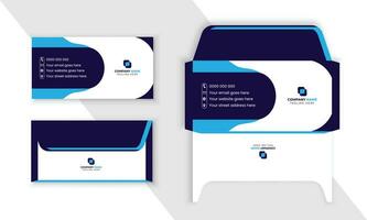 Creative, Elegant, minimal and simple corporate envelope template vector