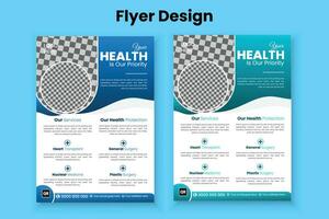 Modern, creative, customize, elegant, minimal, professional,  print ready Business Flyer design vector
