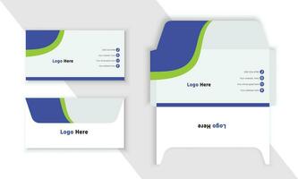 Creative, Elegant, minimal and simple corporate envelope template vector