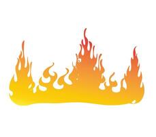 fire color graphic vector