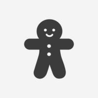 sweet, gingerbread, cookie, christmas, decoration icon vector isolated symbol sign