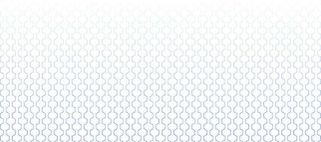 hexagonal blue glossy metal net background vector