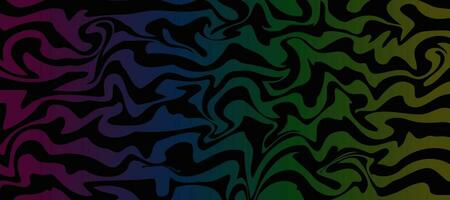 abstract linear wavy dark colorful gradient background vector