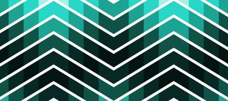 abstract futuristic Arrow green mosaic geometry background vector