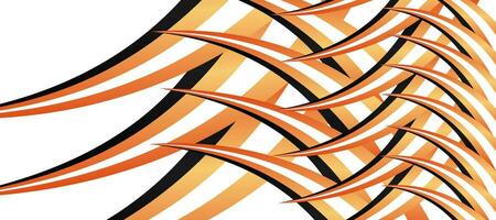 abstract eagle wings feather orange gradient background vector