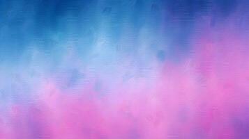 AI generated Abstract blue and purple watercolor background. digital painted illustration photo
