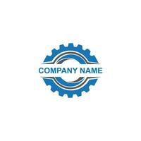 Auto gear logo template design automotive vector