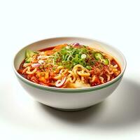 AI generated korean spicy noodles real photo photorealistic stoc