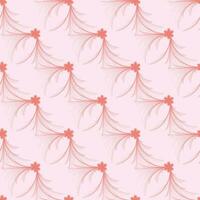 Handdrawn flower Seamless Pattern Design vector