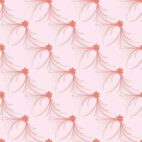 Handdrawn flower Seamless Pattern Design vector