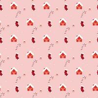 Christmas Seamless Pattern Design vector