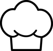 un sencillo cocinero sombrero icono para logotipos, sitios web y aplicaciones un sencillo cocinero sombrero icono. sencillo plano diseño para aplicaciones y sitios web vector ilustración en el estilo de dibujo por mano.