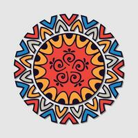 Colorful mandala vector