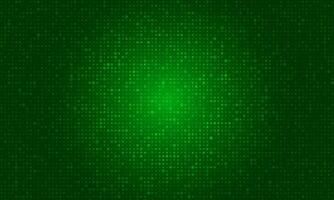 Green pop art background in retro style with halftone dots design. vector