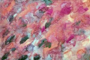 Orange pink gray watercolor background texture photo