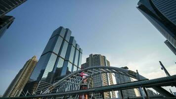 Gebäude auf klar Himmel beim Bangkok video