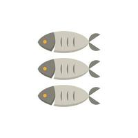 Fish icon. Simple element from sea food collection. Creative Fish icon for web design, templates, infographics and more vector