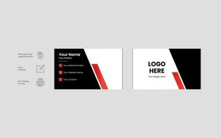 Modern Creative Vector Business Card Design Template